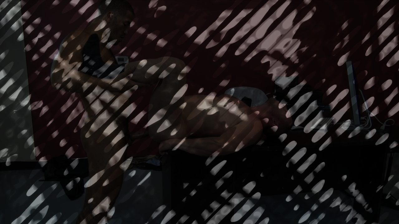 Photo of Daddy Hans Berlin Takes Trey's Raw Cock and Hot Load