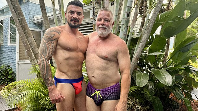 Photo of Paul Johnson and Baxter James