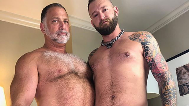 Photo of Big Easy Daddy Bear Rick Kelson and Liam Griffin